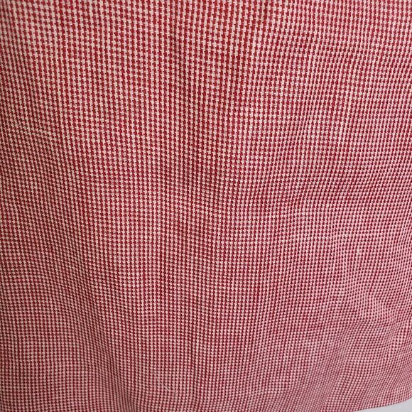 Vintage Talbots Petites Irish Linen Red Mini Skirt Size 14 - Picture 4 of 6